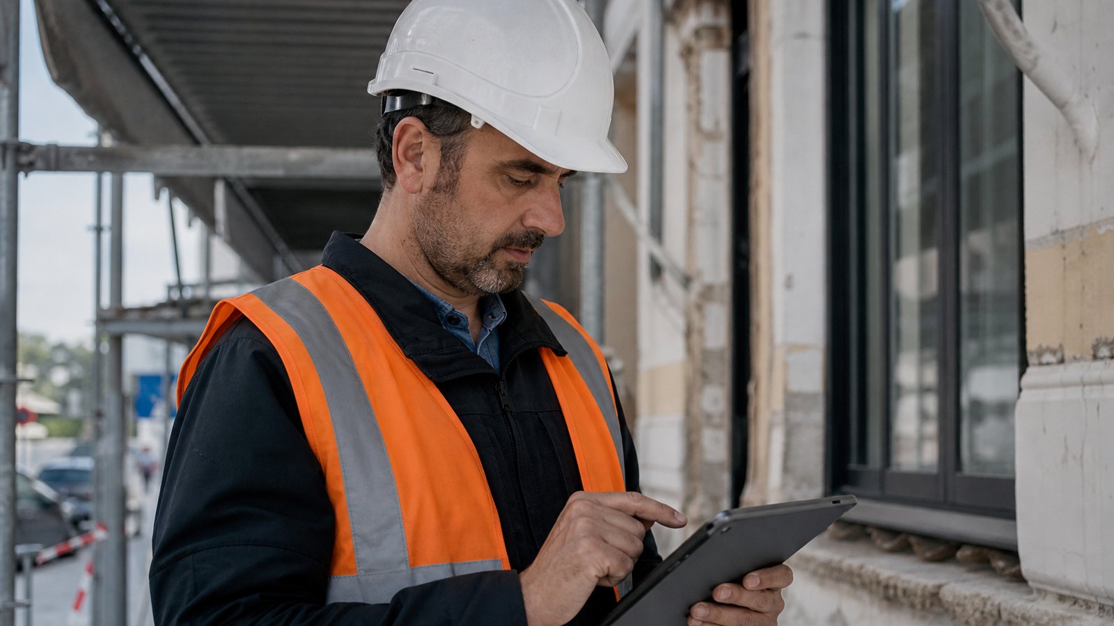 Suivi numérique des réserves sur un chantier